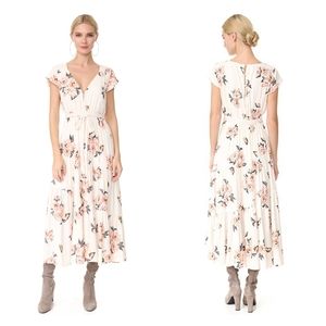 Free People | All I Got Printed Maxi Dress Sz 4